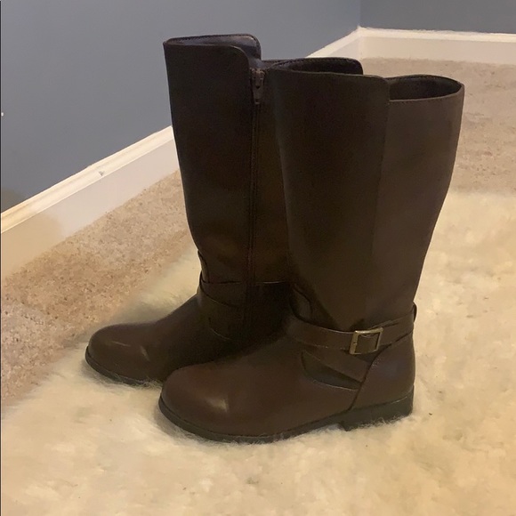 Az Samantha girls brown boots - Picture 2 of 5